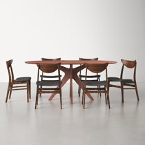 Modern Contemporary 5 Piece Plattsburg Dining Set AllModern